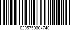 Código de barras (EAN, GTIN, SKU, ISBN): '8295753684740'