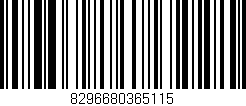 Código de barras (EAN, GTIN, SKU, ISBN): '8296680365115'