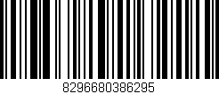 Código de barras (EAN, GTIN, SKU, ISBN): '8296680386295'