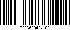 Código de barras (EAN, GTIN, SKU, ISBN): '8296680424102'