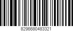 Código de barras (EAN, GTIN, SKU, ISBN): '8296680483321'