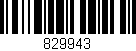 Código de barras (EAN, GTIN, SKU, ISBN): '829943'