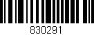 Código de barras (EAN, GTIN, SKU, ISBN): '830291'