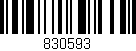 Código de barras (EAN, GTIN, SKU, ISBN): '830593'