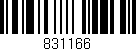Código de barras (EAN, GTIN, SKU, ISBN): '831166'