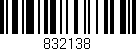Código de barras (EAN, GTIN, SKU, ISBN): '832138'