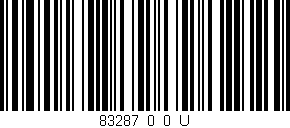 Código de barras (EAN, GTIN, SKU, ISBN): '83287_0_0_U'