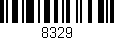 Código de barras (EAN, GTIN, SKU, ISBN): '8329'