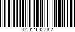 Código de barras (EAN, GTIN, SKU, ISBN): '8329210822397'