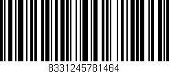 Código de barras (EAN, GTIN, SKU, ISBN): '8331245781464'