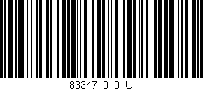 Código de barras (EAN, GTIN, SKU, ISBN): '83347_0_0_U'