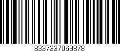 Código de barras (EAN, GTIN, SKU, ISBN): '8337337069878'