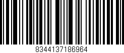 Código de barras (EAN, GTIN, SKU, ISBN): '8344137186964'