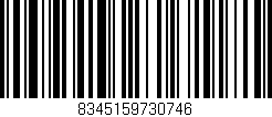Código de barras (EAN, GTIN, SKU, ISBN): '8345159730746'