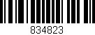 Código de barras (EAN, GTIN, SKU, ISBN): '834823'
