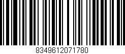 Código de barras (EAN, GTIN, SKU, ISBN): '8349612071780'