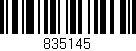 Código de barras (EAN, GTIN, SKU, ISBN): '835145'