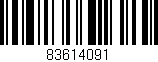 Código de barras (EAN, GTIN, SKU, ISBN): '83614091'