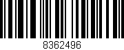Código de barras (EAN, GTIN, SKU, ISBN): '8362496'