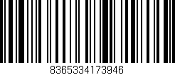 Código de barras (EAN, GTIN, SKU, ISBN): '8365334173946'
