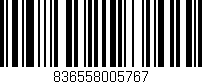 Código de barras (EAN, GTIN, SKU, ISBN): '836558005767'