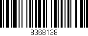 Código de barras (EAN, GTIN, SKU, ISBN): '8368138'