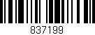 Código de barras (EAN, GTIN, SKU, ISBN): '837199'