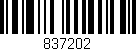 Código de barras (EAN, GTIN, SKU, ISBN): '837202'