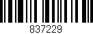 Código de barras (EAN, GTIN, SKU, ISBN): '837229'