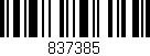 Código de barras (EAN, GTIN, SKU, ISBN): '837385'