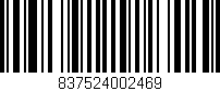 Código de barras (EAN, GTIN, SKU, ISBN): '837524002469'