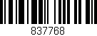 Código de barras (EAN, GTIN, SKU, ISBN): '837768'