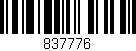 Código de barras (EAN, GTIN, SKU, ISBN): '837776'