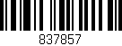 Código de barras (EAN, GTIN, SKU, ISBN): '837857'