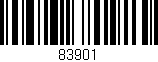 Código de barras (EAN, GTIN, SKU, ISBN): '83901'