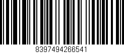 Código de barras (EAN, GTIN, SKU, ISBN): '8397494266541'