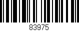 Código de barras (EAN, GTIN, SKU, ISBN): '83975'