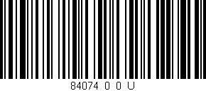 Código de barras (EAN, GTIN, SKU, ISBN): '84074_0_0_U'