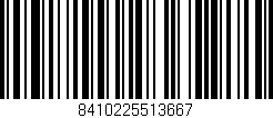 Código de barras (EAN, GTIN, SKU, ISBN): '8410225513667'