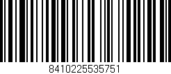Código de barras (EAN, GTIN, SKU, ISBN): '8410225535751'