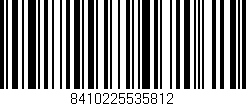 Código de barras (EAN, GTIN, SKU, ISBN): '8410225535812'
