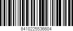 Código de barras (EAN, GTIN, SKU, ISBN): '8410225536604'