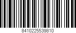 Código de barras (EAN, GTIN, SKU, ISBN): '8410225539810'