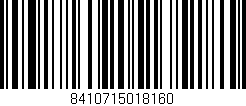 Código de barras (EAN, GTIN, SKU, ISBN): '8410715018160'