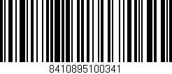 Código de barras (EAN, GTIN, SKU, ISBN): '8410895100341'
