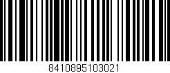 Código de barras (EAN, GTIN, SKU, ISBN): '8410895103021'