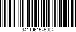 Código de barras (EAN, GTIN, SKU, ISBN): '8411061545904'