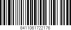 Código de barras (EAN, GTIN, SKU, ISBN): '8411061722176'