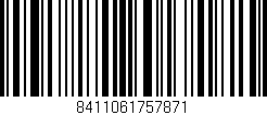 Código de barras (EAN, GTIN, SKU, ISBN): '8411061757871'