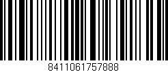Código de barras (EAN, GTIN, SKU, ISBN): '8411061757888'